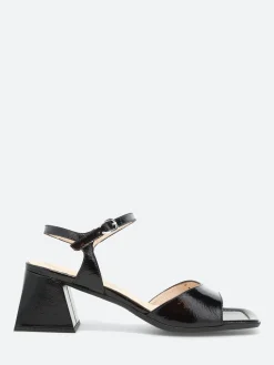 Wonders - H-6102 Heel Sandal in Black Menorca