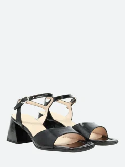 Wonders - H-6102 Heel Sandal in Black Menorca