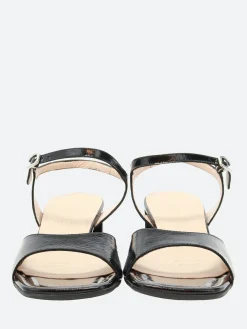 Wonders - H-6102 Heel Sandal in Black Menorca