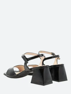 Wonders - H-6102 Heel Sandal in Black Menorca