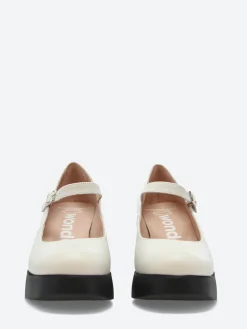 Wonders - H-4926 Mary Jane in Off White Iseo