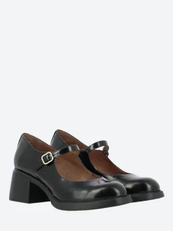 Wonders - Heel Mary Jane in Black Regata
