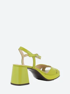 Wonders - Heel Sandal in Apple Iseo