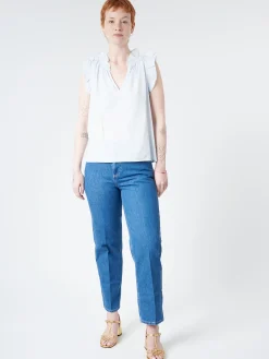 Xirena - Bex Top in Skylight (Light Blue)