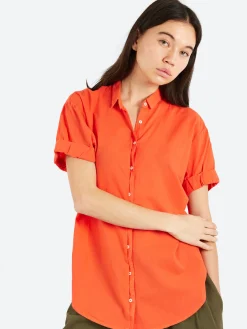 Xirena - Channing Shirt in Clambake Red