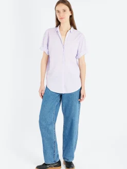 Xirena - Channing Shirt in Orange Ice