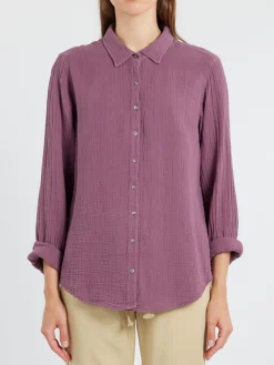 Xirena - Scout Shirt in Plumlot