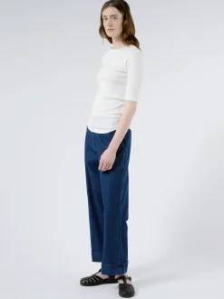 YMC - Earth Charlotte S/S Top in White