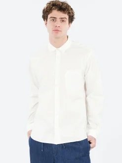 YMC - Earth Curtis Shirt in White