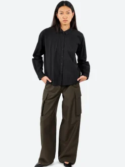 YMC - Earth Marianne Shirt in Black