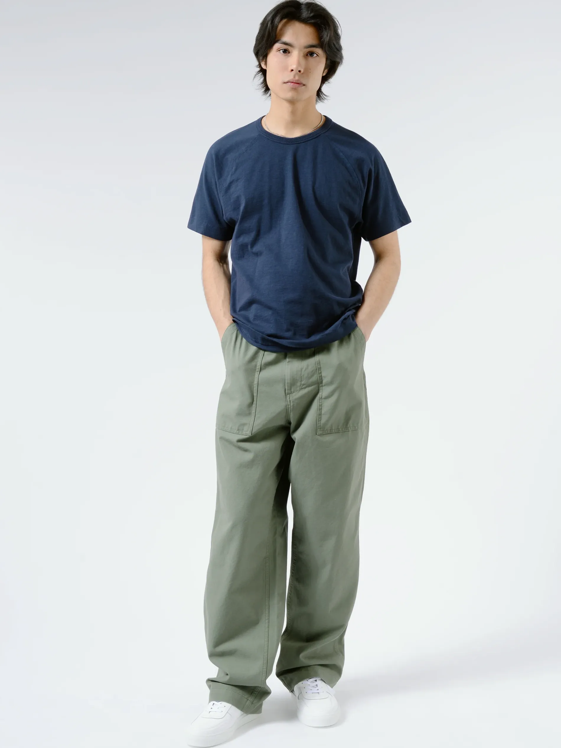 YMC - Earth Television T-Shirt in Navy