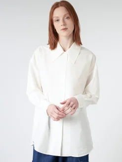 YMC - Lena Shirt in White