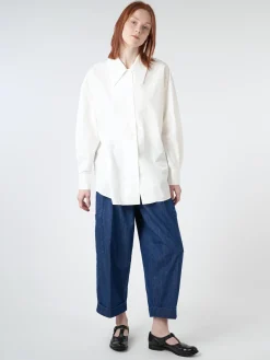 YMC - Lena Shirt in White