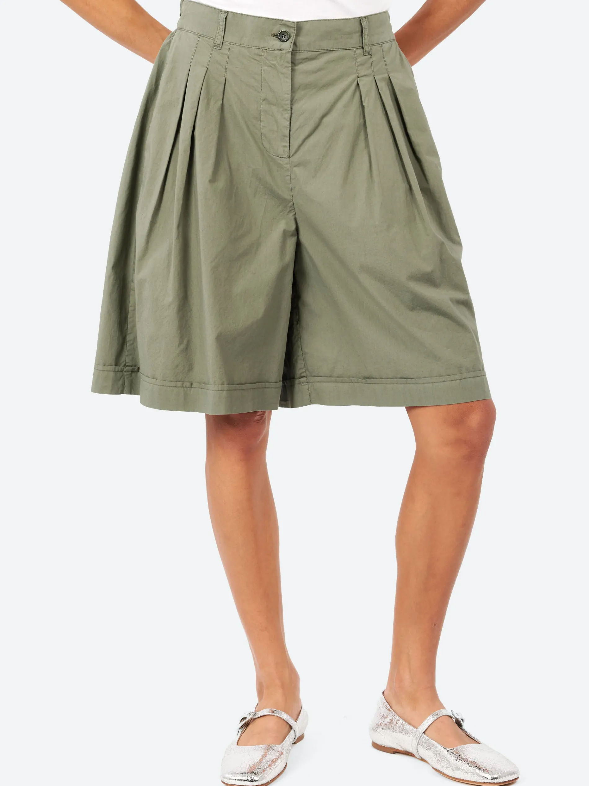 YMC - Long Walking Short in Sage