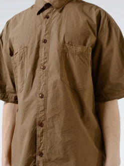 YMC - Mitchum Shirt in Brown