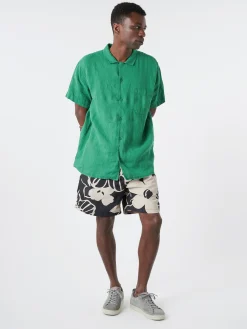 YMC - Z Cargo Short in Grey and Black